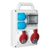 Pawbol Modulinis skydas R-BOX B.SLIM-4S-2-S, 4 mod., 16A/32A IP44