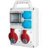 Pawbol Modulinis skydas R-BOX B.SLIM-4S-2-S, 4 mod., 16A/32A IP44