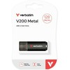 Pendrive Verbatim V200 128GB USB-A juodos spalvos 30212