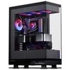 Phanteks Evolv X2 Matrix PC Case, Mid-Tower, E-ATX, Tempered Glass, Matrix LED – Juodas