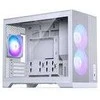 Phanteks XT M3 PC Case, Mini Case, mATX, RGB, Tempered Glass – including 3x 120mm Fans, Baltas