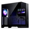 Phanteks XT V5 LCD PC Case, Mid-Tower, ATX, 7-Inch LCD, Tempered Glass – Juodas