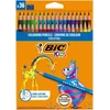 PIEŠTUKAI SPALVOTI BIC EVOLUT 36SPALVOS
