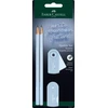 Pieštukas Faber-Castell Sparkle, 2 pieštukai + trintukas + drožtukas, melsvos spalvos