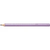 Pieštukas tribriaunis Faber-Castell Jumbo Sparkle, violetinės spalvos