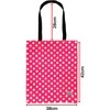 Oem Pirkinių krepšys Wonder wzór 2 pink polka-dot