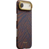Dėklas Pitaka Edge Case „Venų kvėpavimas“, ugninė oranžinė - iPhone Air