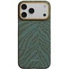 PITAKA Edge Dėklas Breath of Veins for Apple iPhone 17 Pro dive žalias