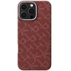 Pitaka lytėjimo austas dėklas, PTK Raudona/auksinis – iPhone 16 Pro