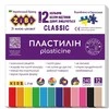 Plastilinas Zibi 1.ZB6233, 12 spalvų