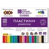 Plastilinas Zibi 1.ZB6235, 18 spalvų