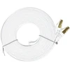 Plokščias tinklo kabelis S/STP CAT7 PNI U7100W, 2 x RJ45, 4 laidų poros, 32AWG, varinis, 10 Gbps, 600 MHz, 10m, baltas
