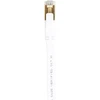 Plokščias tinklo kabelis S/STP CAT8 PNI U8030W, 2 x RJ45, 4 laidų poros, 28AWG, varinis, 40 Gbps, 2000 MHz, 3m, baltas