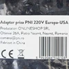PNI 220V Europos-JAV kištukinis adapteris
