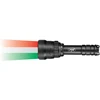 PNI Adventure F300 LED žibintuvėlis, 3 spalvos: balta, raudona, žalia, atstumas 500 m, šviesos srautas 540 lm, 18650 3000mAh baterija komplekte, baterijos įkroviklis komplekte, priartinimo ir šviesos intensyvumo reguliavimo funkcija