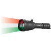 PNI Adventure F300 LED žibintuvėlis, 3 spalvos: balta, raudona, žalia, atstumas 500 m, šviesos srautas 540 lm, 18650 3000mAh baterija komplekte, baterijos įkroviklis komplekte, priartinimo ir šviesos intensyvumo reguliavimo funkcija