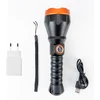 PNI Adventure F550 Crystal LED žibintuvėlis, 10W, aliuminis, 500lm, iki 700m, 4000mAh, IPX6, su pridedamu PNI CHG300 maitinimo šaltiniu