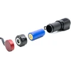 PNI Adventure F75 priekinis žibintuvėlis su 6W, 600 lm LED, aliuminis, su baterija ir USB magnetiniu įkrovikliu