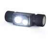 PNI Adventure F80 dvigubas LED galvos žibintuvėlis, 1000 lm, 6W, 2200 mAh, IP68, pakuotėje yra PNI CHG300 maitinimo šaltinis