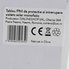 PNI apsauginis skydelis vienfazei saulės energijos sistemai su pertraukikliu