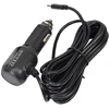 PNI automobilinis įkroviklis su USB-C jungtimi 12V/24V – 5V, skirtas automobiliniam vaizdo registratoriui, laido ilgis 3,5m