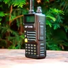 PNI Bax 10bc nešiojama VHF/UHF radijo stotelė CRT FP00 dviejų dažnių 144-146 ir 430-440 MHz juoda, VOX, 128 kanalai, nuskaitymas (Scan), programuojama, žibintuvėlis, FM radijas 76-108 MHz, TOT, retransliatorius