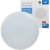PNI D-Light CL2436T Wi-Fi LED lubinis šviestuvas, RGBW, 36W, reguliuojamas, apvalus 41 cm, 3000K-6500K, 230V maitinimo šaltinis, 3600 lm, baltas, valdomas per Tuya programėlę