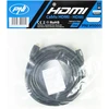 PNI H1000 didelės spartos 1.4V HDMI laidas, kištukinis, Ethernet, paauksuotas, 10m
