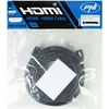 PNI H1000 didelės spartos 1.4V HDMI laidas, kištukinis, Ethernet, paauksuotas, 10m
