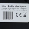 PNI HDMI 1.4 3D 16 prievadų UltraHD 4Kx2K skirstytuvas