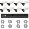 PNI House IP716J POE NVR vaizdo stebėjimo komplektas, 8 PNI IP818J 8MP kameros ir 8 20 metrų UTP CAT6 kabeliai komplekte