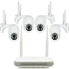 PNI House WiFi800 belaidžio vaizdo stebėjimo rinkinys su NVR ir 4 lauko kameromis PNI IP840, 8MP, 4K, IP65