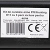 PNI Hunting H11 ginklų valymo rinkinys su 3 pridedamais šepečiais ginklams