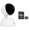 PNI IP720LR, 1080P, 2MP, IP, P2P, PTZ vaizdo stebėjimo kameros komplektas ir pridedama PNI 128GB Micro SD atminties kortelė