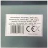 PNI IPMAX POE 48V maitinimo šaltinis, 230V įvestis, 48V išvestis, 2.3A, juodas, skirtas PNI House IPMAX POE