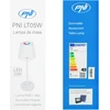 PNI LT05W RGB 3W stalinė lempa, su baterija, USB įkrovimas, balta spalva
