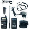 PNI Pakuotė 2bc Nešiojama VHF/UHF radijo stotelė CRT FP00 dviejų dažnių 144-146 ir 430-440 MHz juoda, VOX, 128 kanalai, paieška, programuojama, žibintuvėlis, FM radijas 76-108 MHz, TOT, retransliatorius
