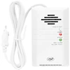 PNI Safe House 400 dujų jutiklio ir 3/4 colio solenoidinio vožtuvo komplektas, garsinis ir šviesos signalas, 85dB, aptinka gamtines dujas, metano dujas (CH4)