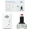 PNI Safe House 400 dujų jutiklio ir 3/4 colio solenoidinio vožtuvo komplektas, garsinis ir šviesos signalas, 85dB, aptinka gamtines dujas, metano dujas (CH4)