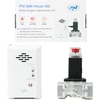 PNI Safe House 400 dujų jutiklio ir 3/4 colio solenoidinio vožtuvo komplektas, garsinis ir šviesos signalas, 85dB, aptinka gamtines dujas, metano dujas (CH4)