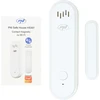 PNI Safe House HS301 magnetinis kontaktas su „Wi-Fi“, skirtas durų/langų stebėjimui per „Tuya Smart“ programėlę, 80 dB garsinis signalas, integruotas garsiakalbis, reguliuojamas garsumas, įjungimo/išjungimo funkcija, 3V maitinimo šaltinis