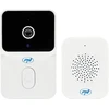 PNI Safe House IDB12 vaizdo durų skambutis, WiFi, naktinis matymas, IP54, integruota baterija, valdymas per Tuya programėlę