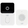 PNI Safe House IDB15 WiFi vaizdo durų skambutis, naktinis matymas, IP54, integruota baterija, valdymas per „Tuya“ programėlę