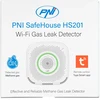 PNI SafeHouse HS201 metano dujų jutiklis (CH4) su „Wi-Fi“, „Tuya Smart“ + lipnus padelis