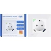 PNI SmartHome WP202 išmanusis WiFi lizdas, montuojamas į sieną, valdymas internetu, skirta „Tuya Smart“ programėlė, suderinamas su „Amazon Alexa“ ir „Google Home“