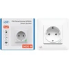 PNI SmartHome WP850 WiFi išmanusis kištukinis lizdas, montuojamas į sieną, valdymas internetu, skirta Tuya Smart programėlė, suderinamas su Amazon Alexa ir Google Home