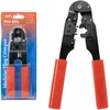 PNI SR5 replės kabelių kirpimui, izoliacijos nuėmimui ir RJ45 CAT5, CAT6 jungčių užspaudimui
