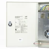 PNI STC30.2A vaizdo stebėjimo maitinimo šaltinis metalinėje dėžutėje 12V 30A 360W, 18 išėjimų