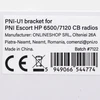 PNI-U1 tvirtinimo laikiklis CB radijo stotelėms PNI Escort HP 6500, 7120, 6550, 6500 PRO