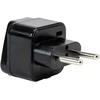 PNI UK–Europos lizdo adapteris, 220V, juodas